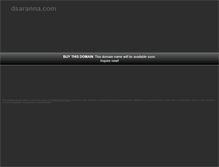 Tablet Screenshot of dsaranna.com